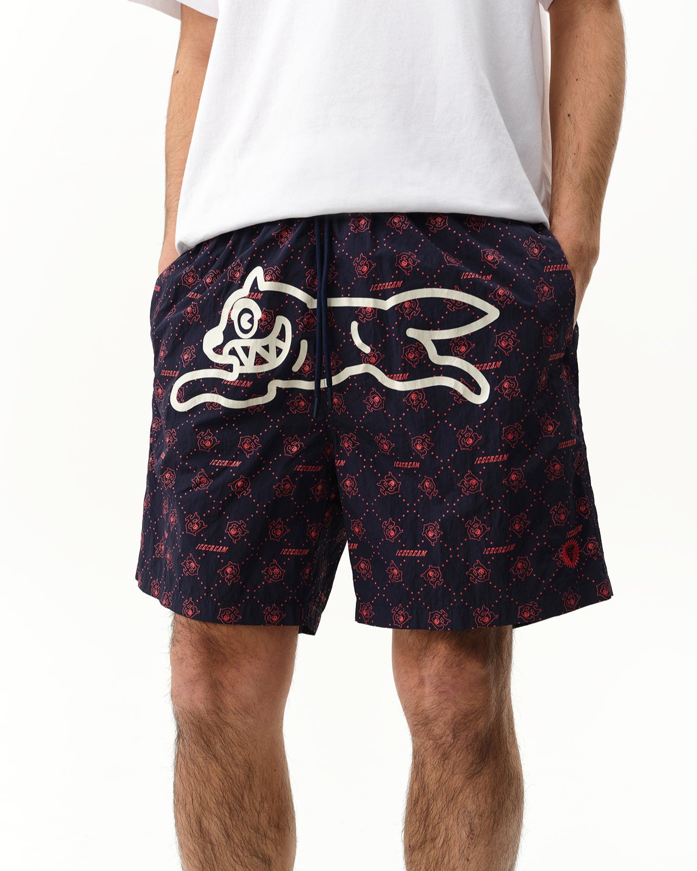 Monogram Running Dog Swim Shorts - Image 2