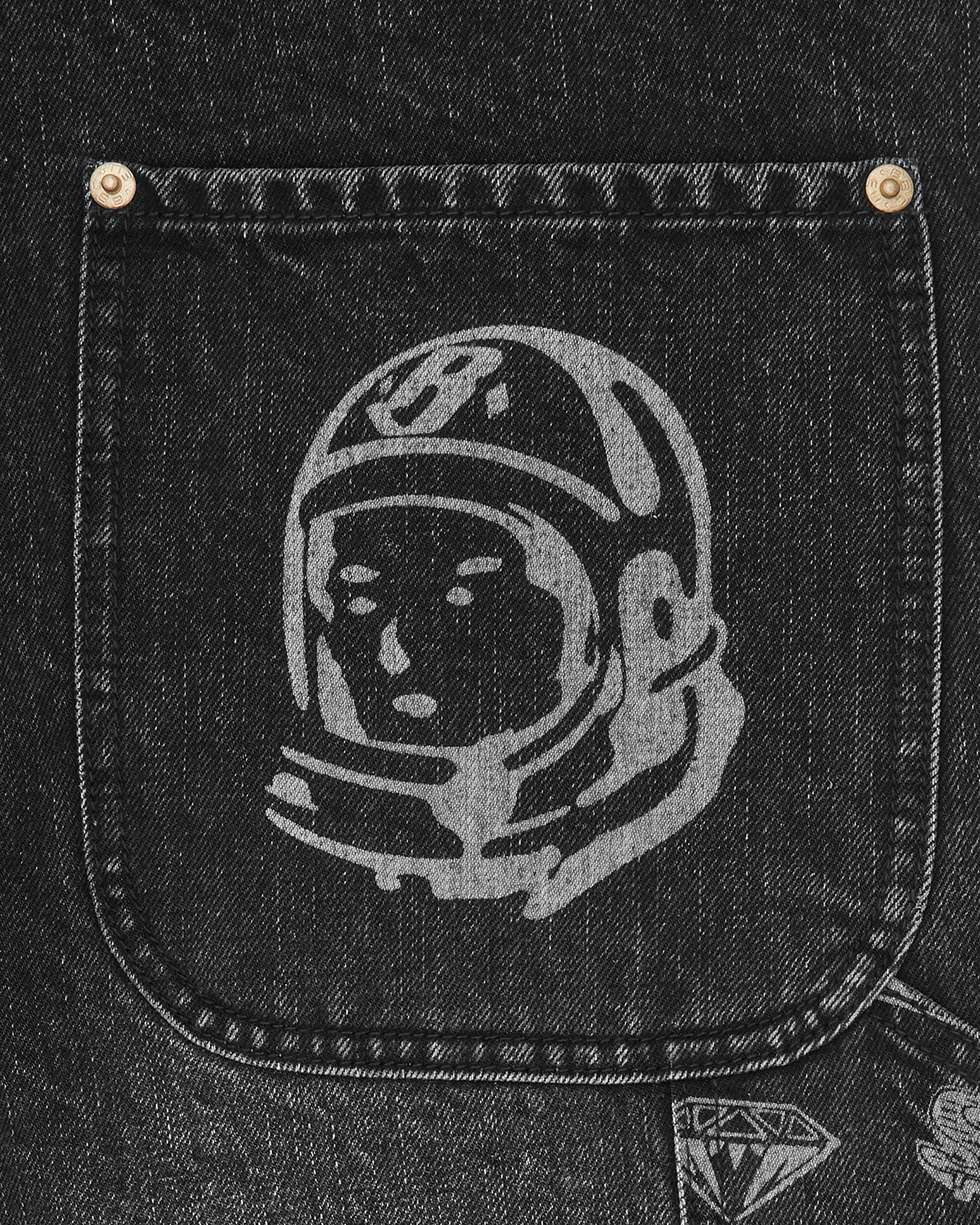 Diamonds & Dollars Denim Carpenter Pant - Image 6