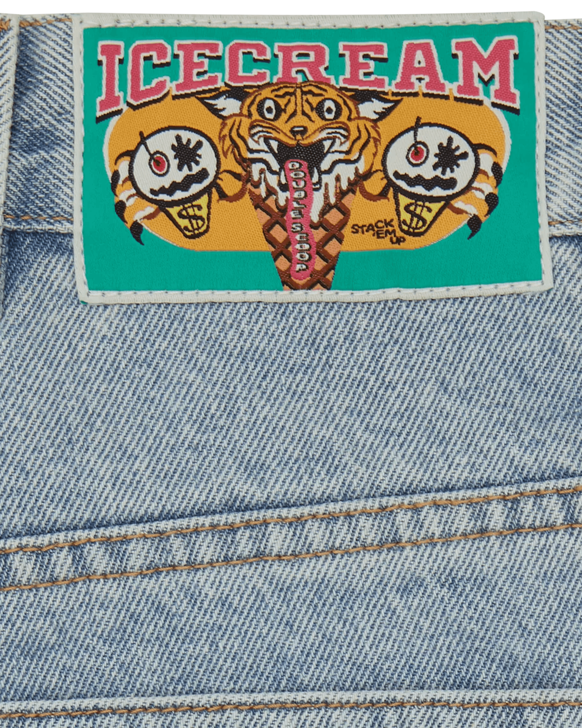 Running Dog Double Scoop Denim Pant - Image 7