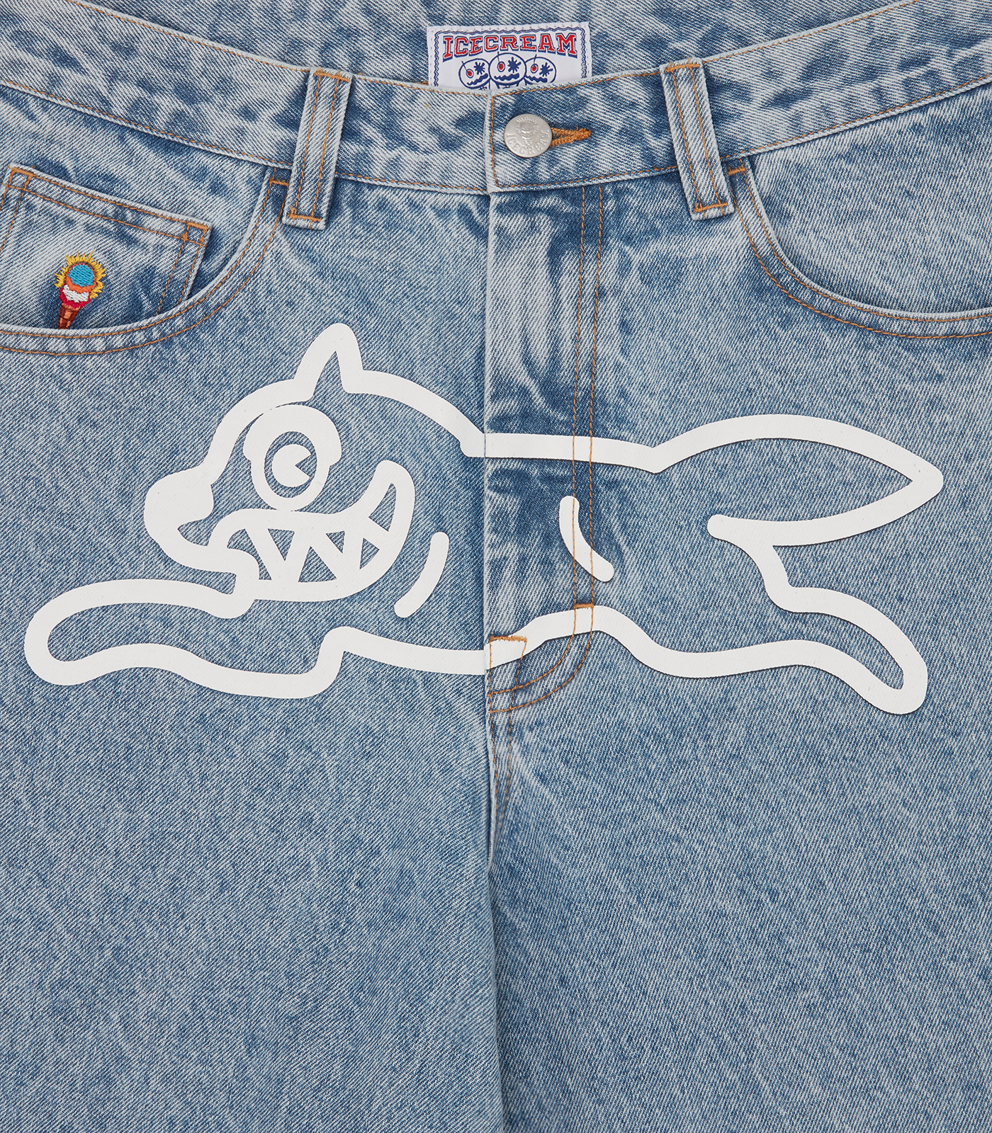 Running Dog Triple Scoop Denim Pant - Image 4