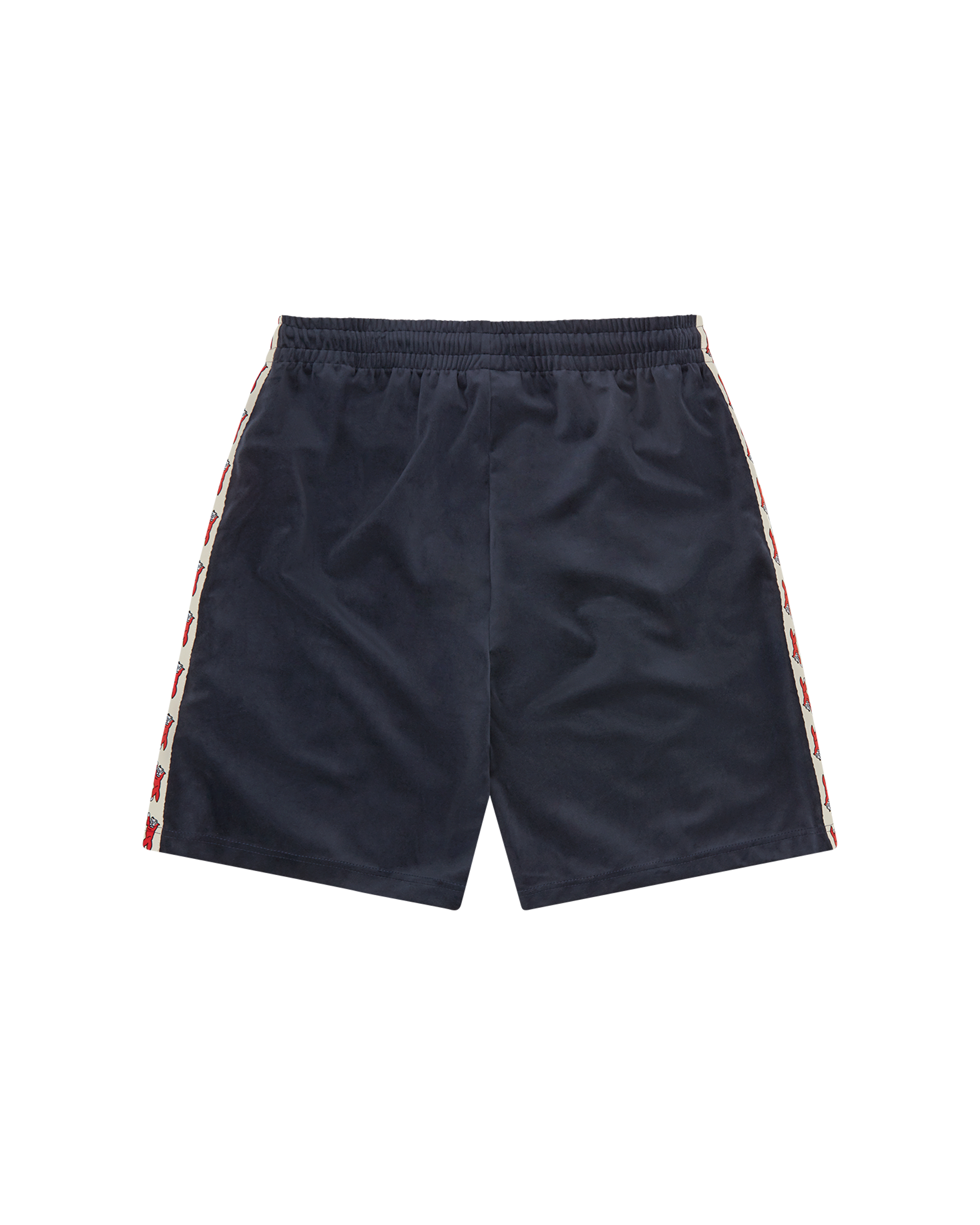 Running Dog Taped Velour Track Shorts - Image 3