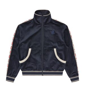 Running Dog Taped Velour Track Top