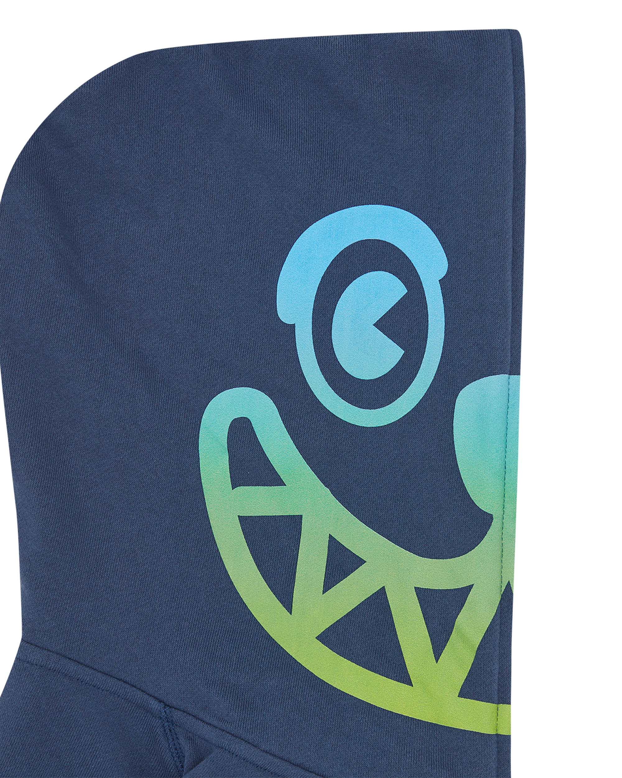 Gradient Smiley Zip Through Hood - Image 7