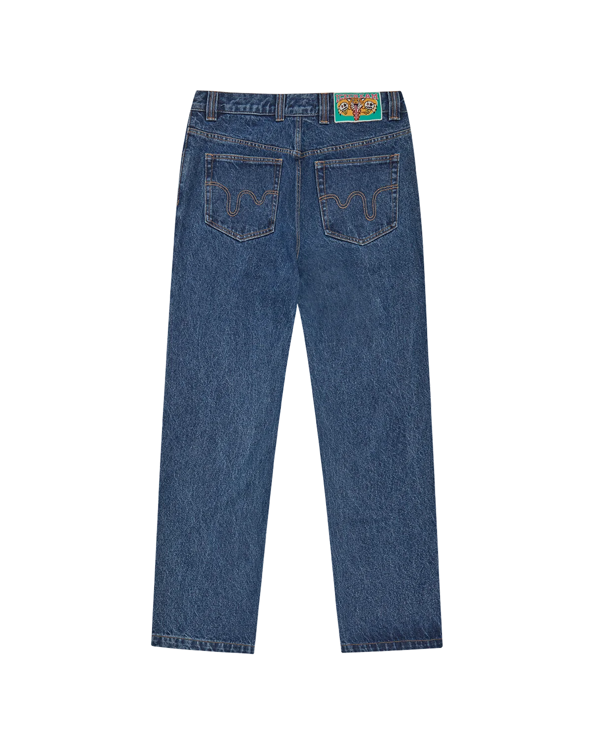 Running Dog Double Scoop Denim Pant - Image 2