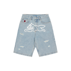 Running Dog Denim Shorts