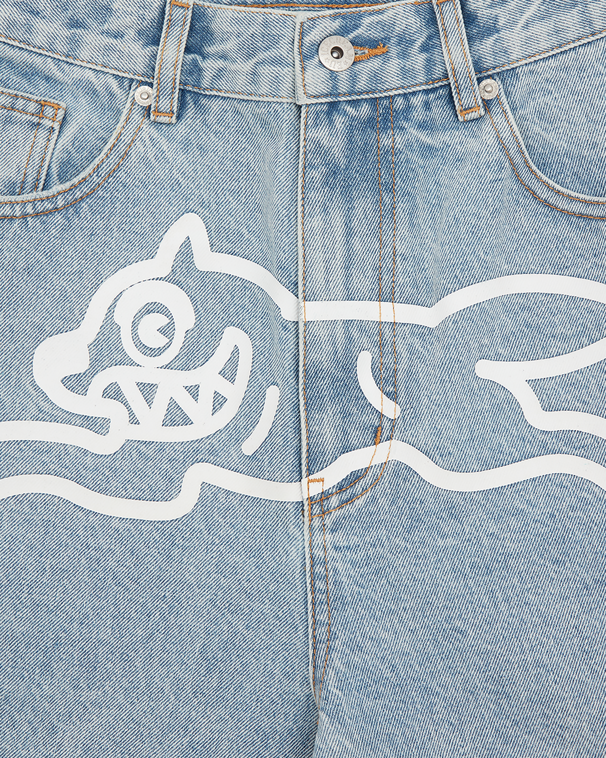 Running Dog Denim Shorts - Image 4