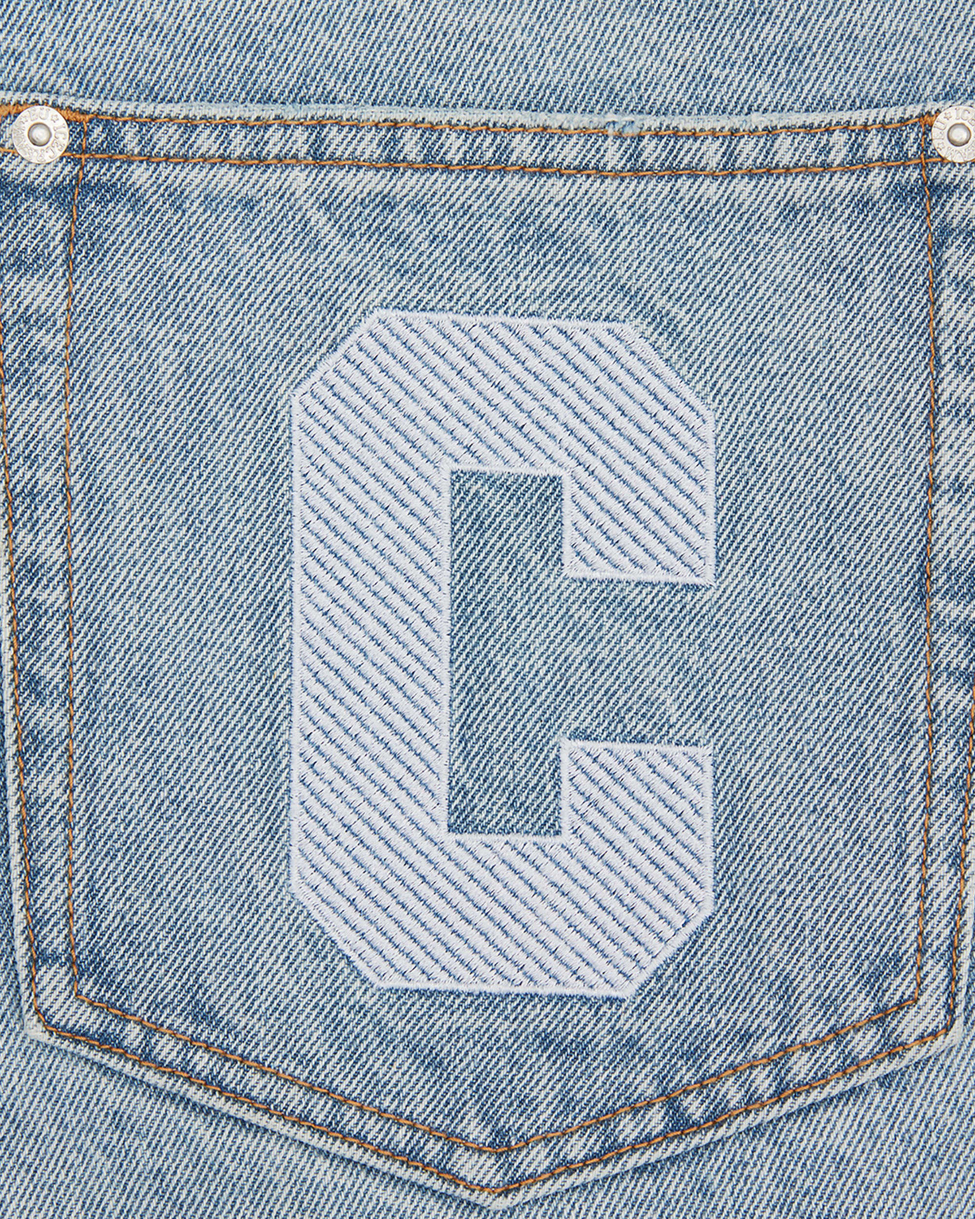 Running Dog Denim Shorts - Image 6