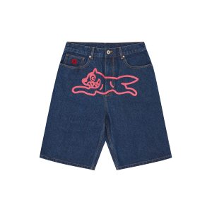 Running Dog Denim Shorts
