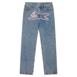 Running Dog Double Scoop Denim Pants