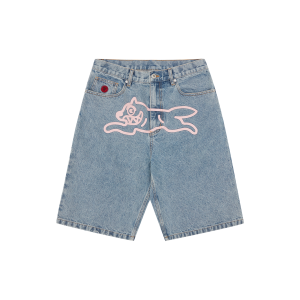 Running Dog Denim Shorts