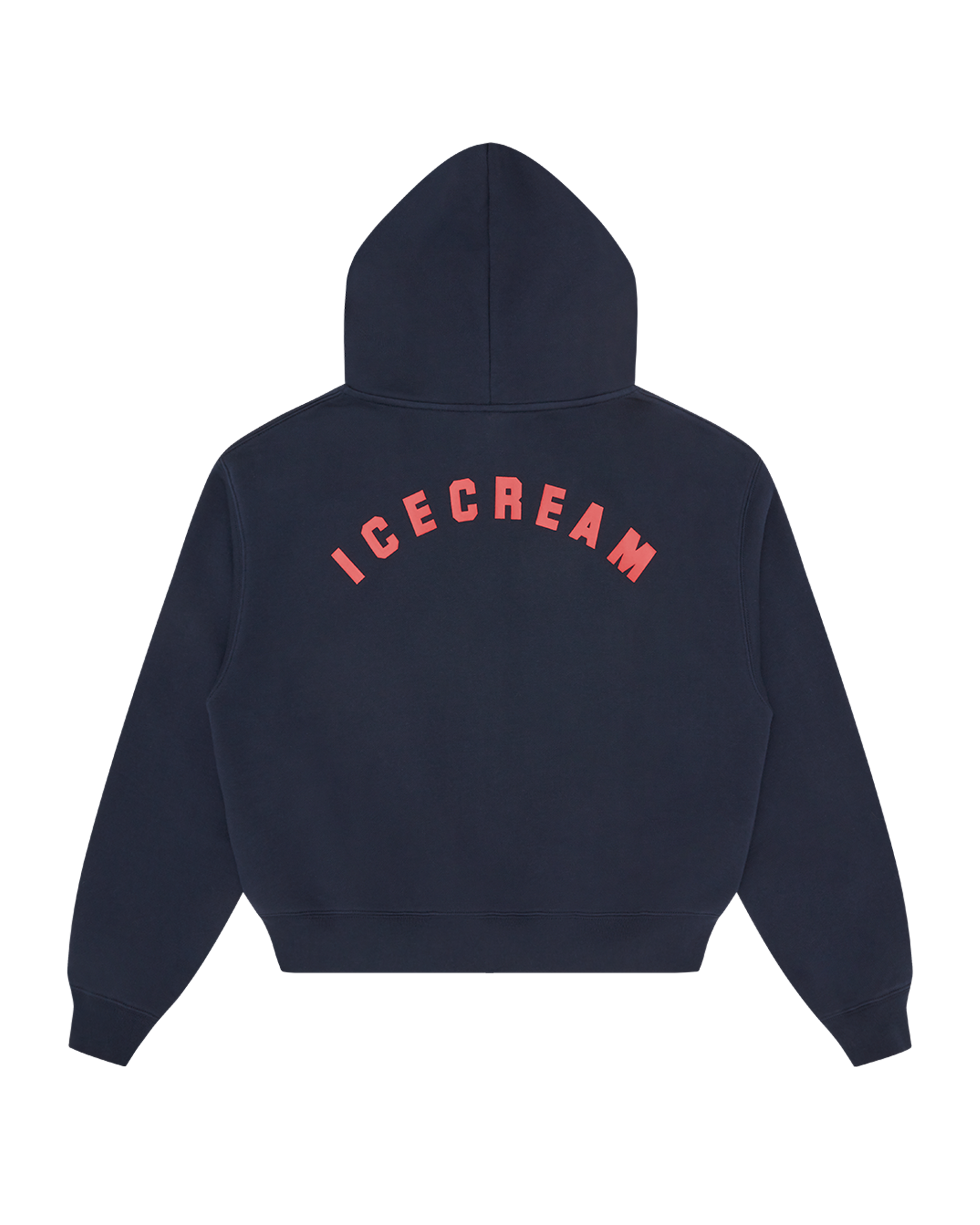 Womens Cone Cropped Zip Through Hood - Image 4